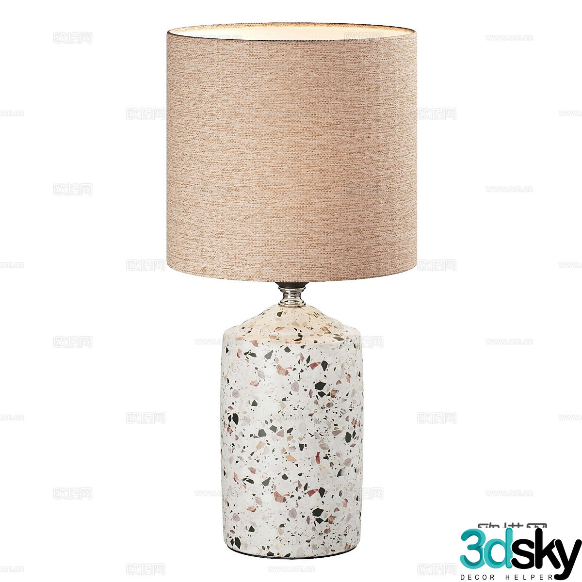 Modern simple desk lamp Table lamp Simple desk lamp Study desk lamp Lamp 3D model