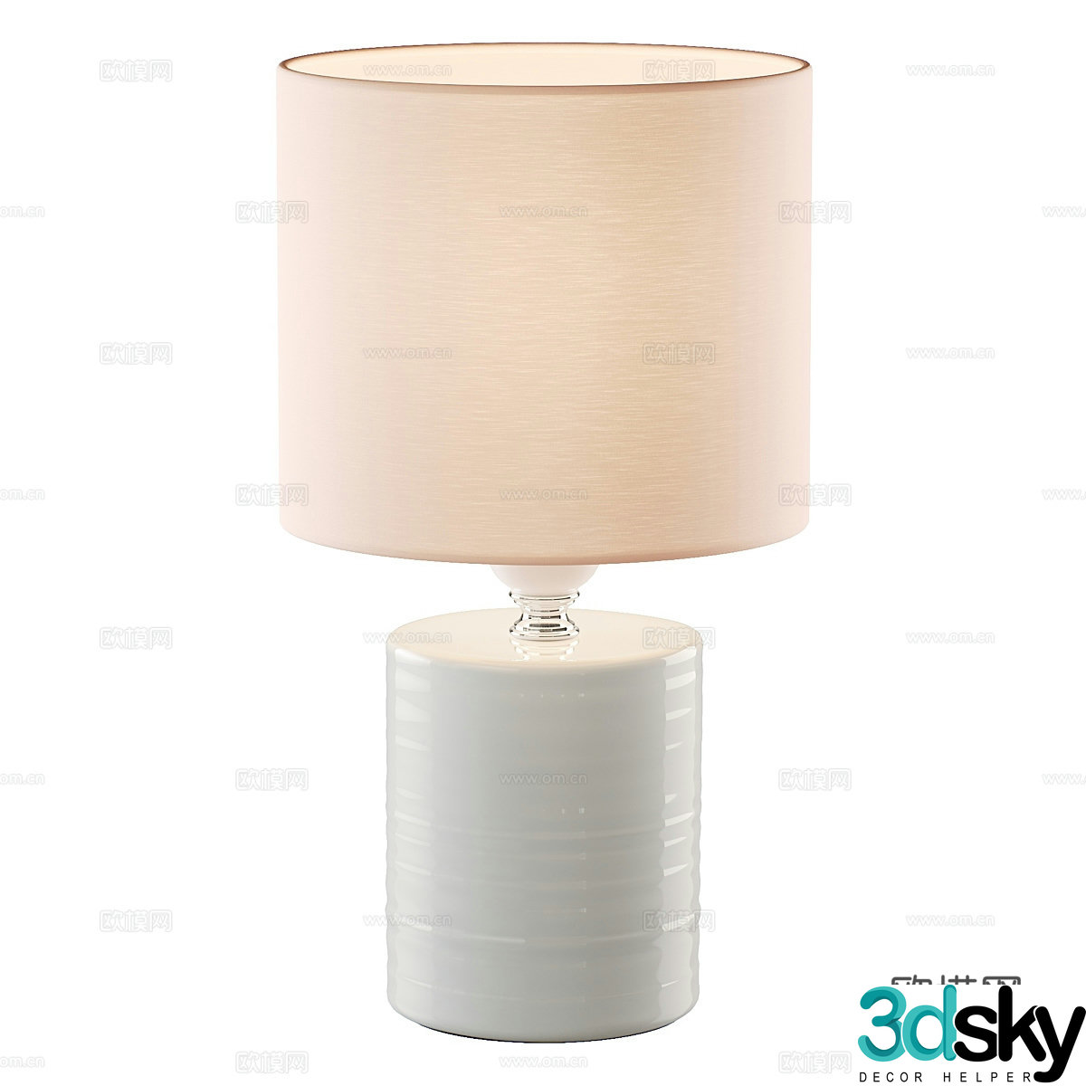 Modern simple desk lamp Table lamp Simple desk lamp Study desk lamp Lamp 3D model