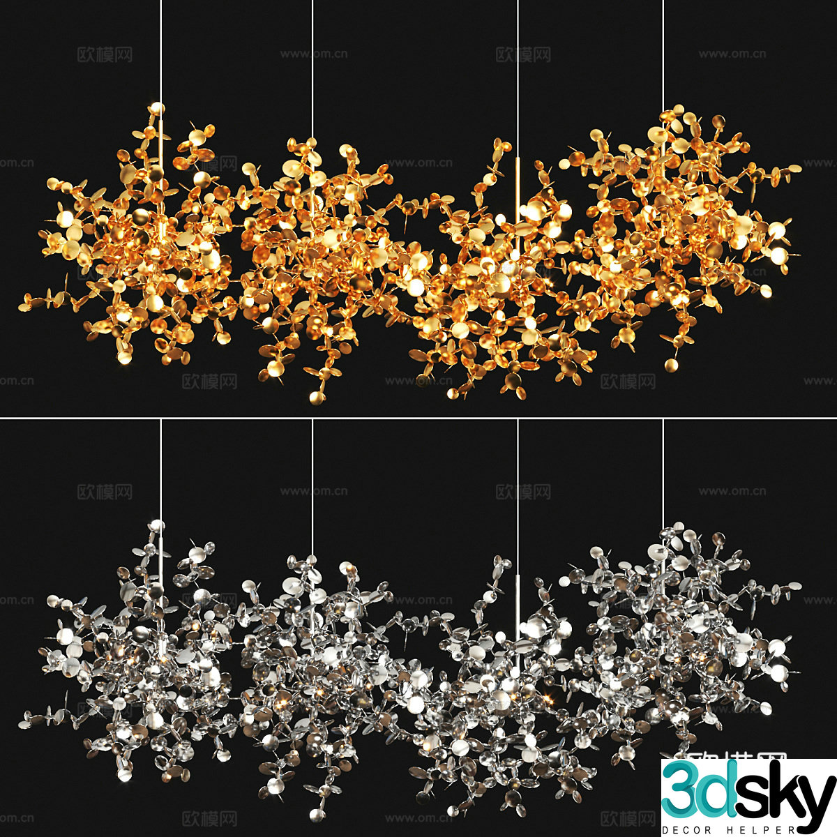 Chandelier 3d model
