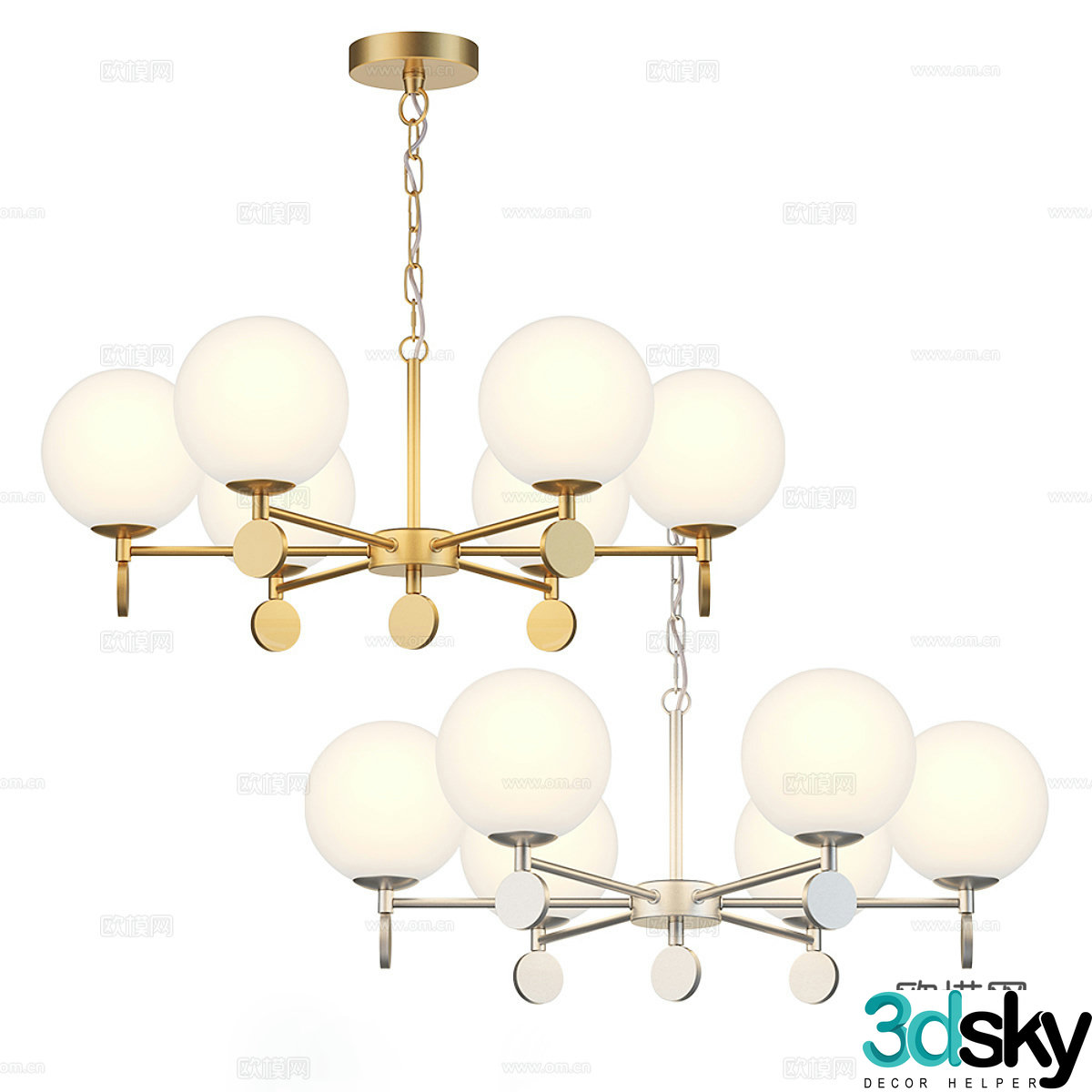 Chandelier 3d model