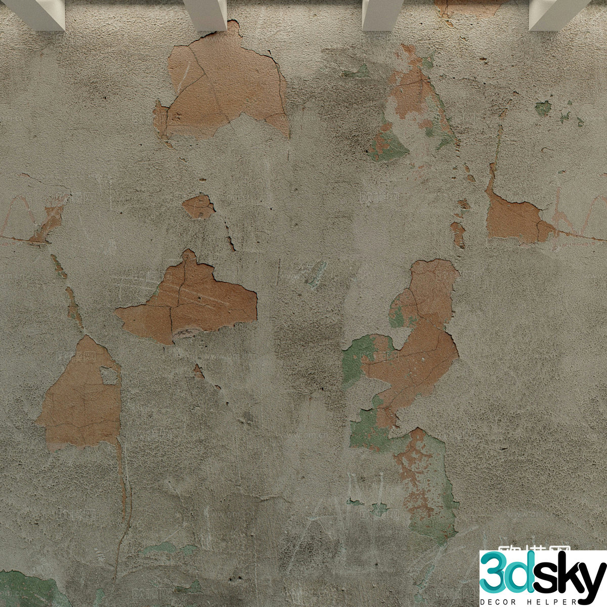 Abstract painting 3d model