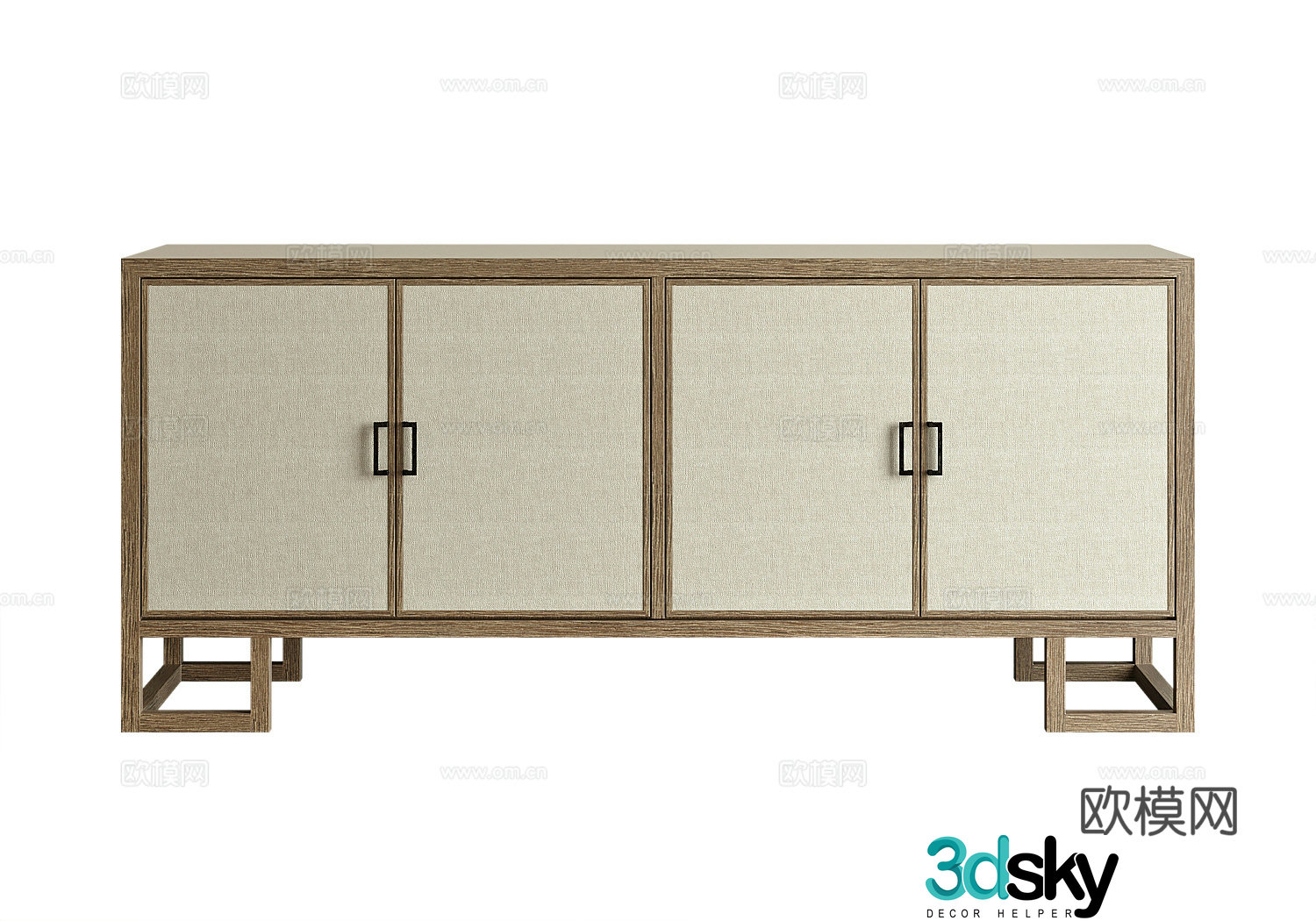 Modern sideboard 3D model