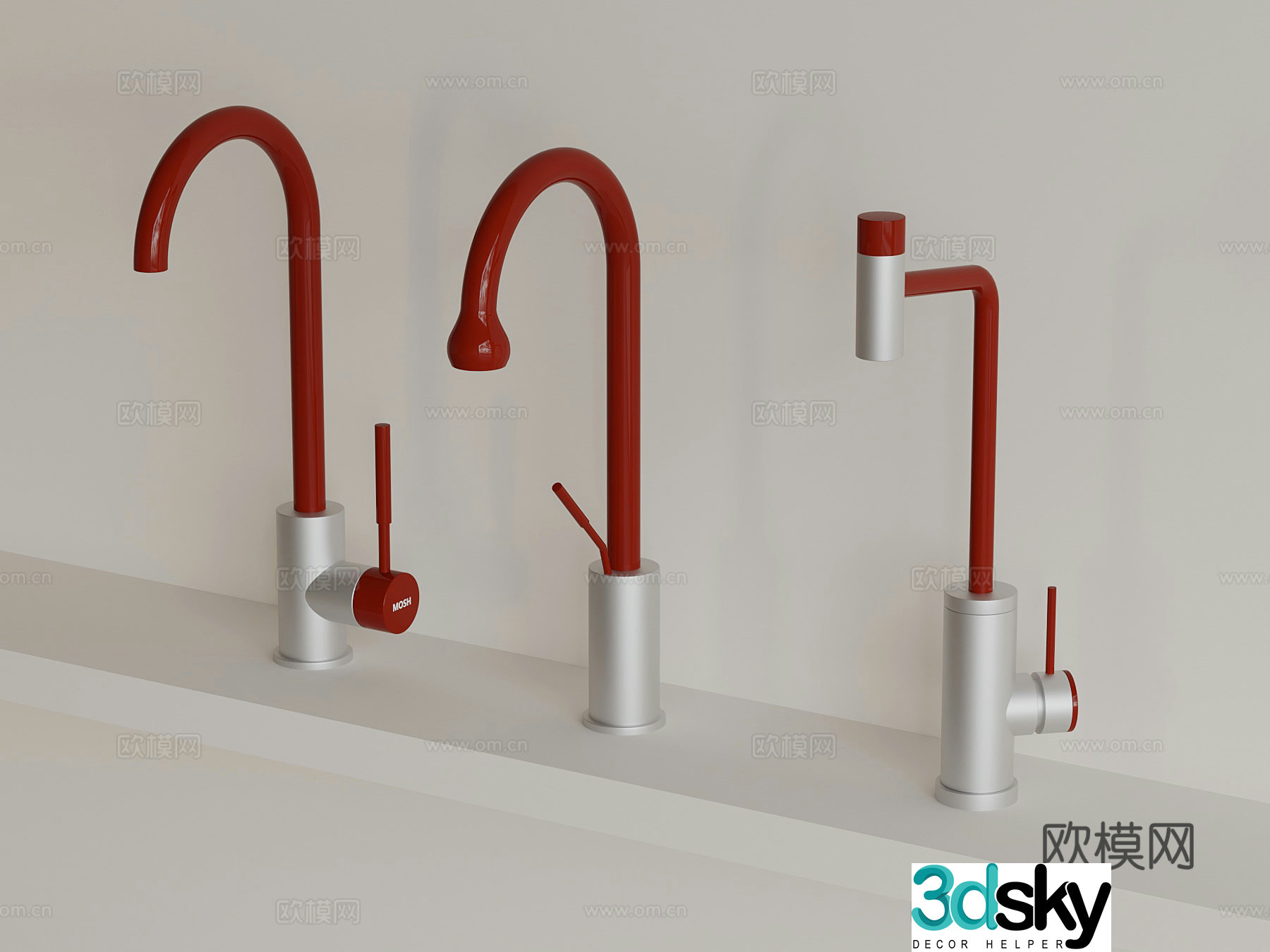 Modern faucet Dopamine faucet 3D model