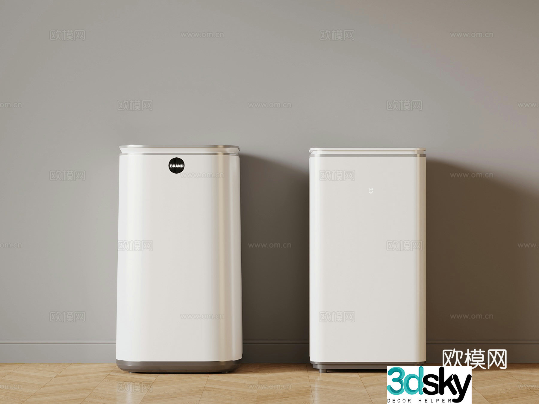 Modern washing machine Mini washing machine 3d model