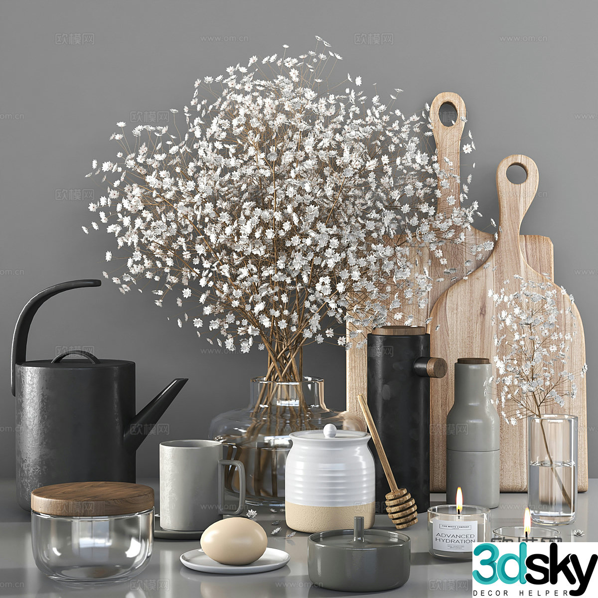 Kitchenware tableware 3d model