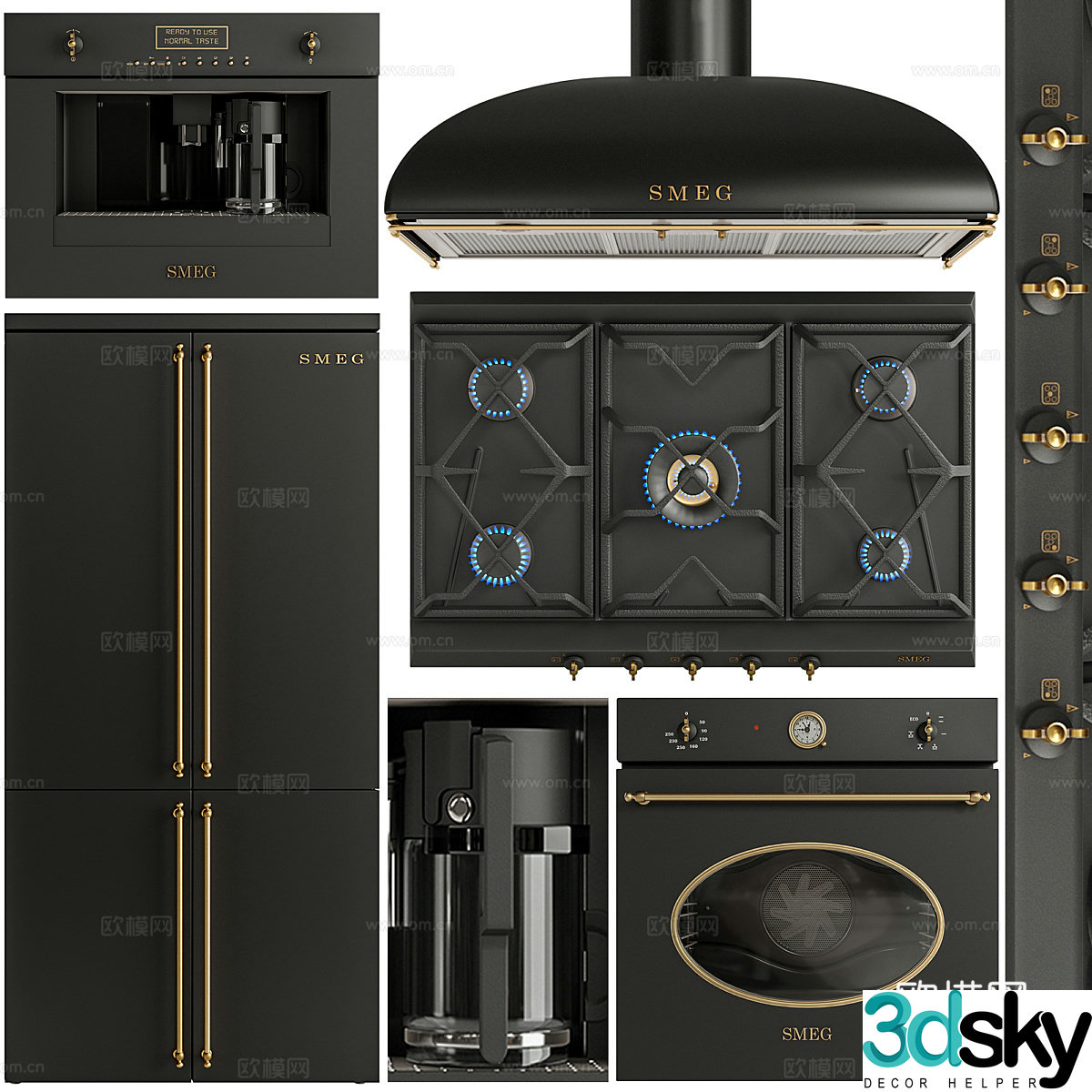 Daily appliance 3D model