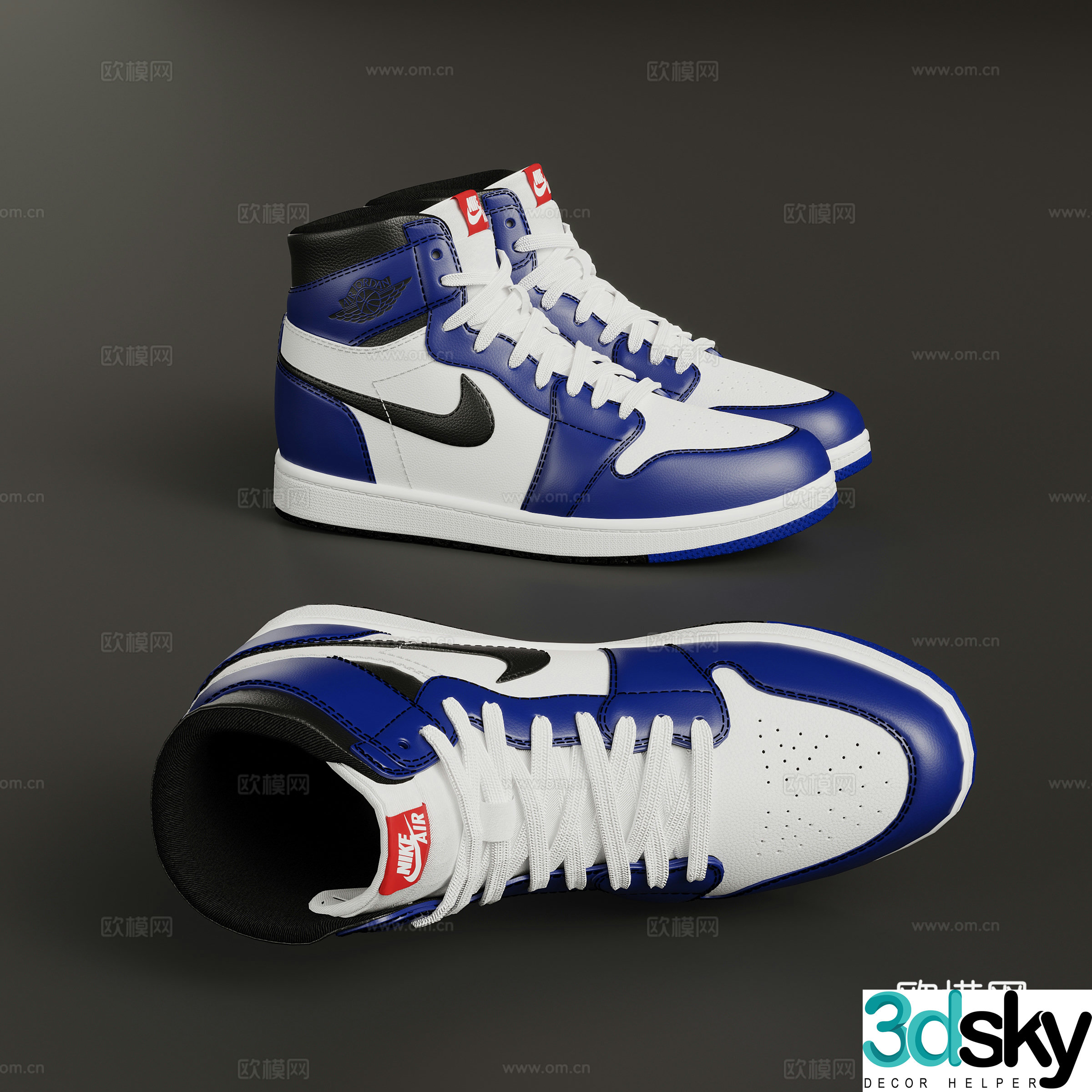 Shoes Modern Men’s Shoes Sports Shoes 3d Model