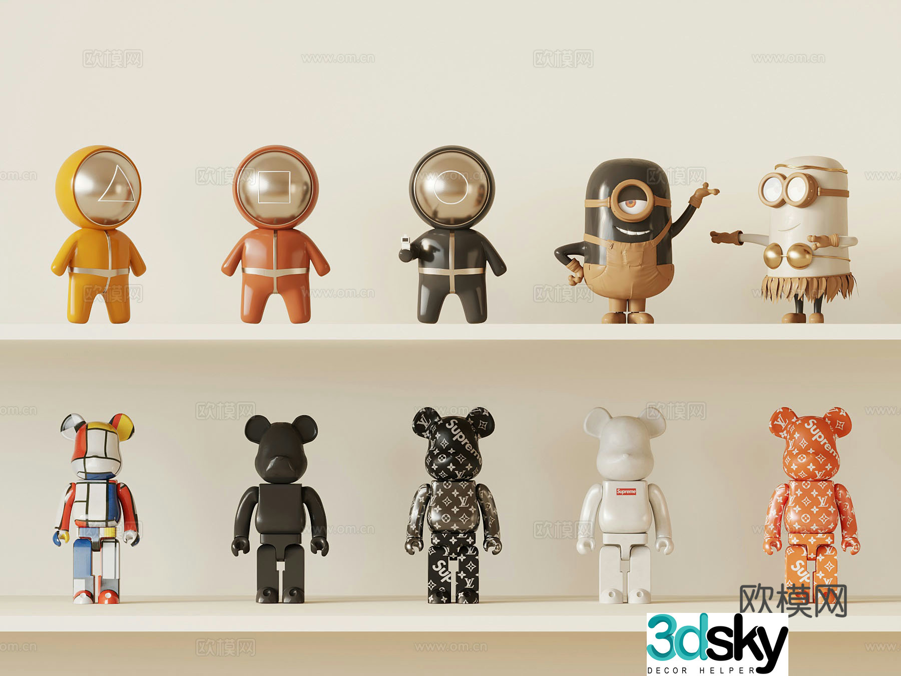 Toys Modern toy 3d model