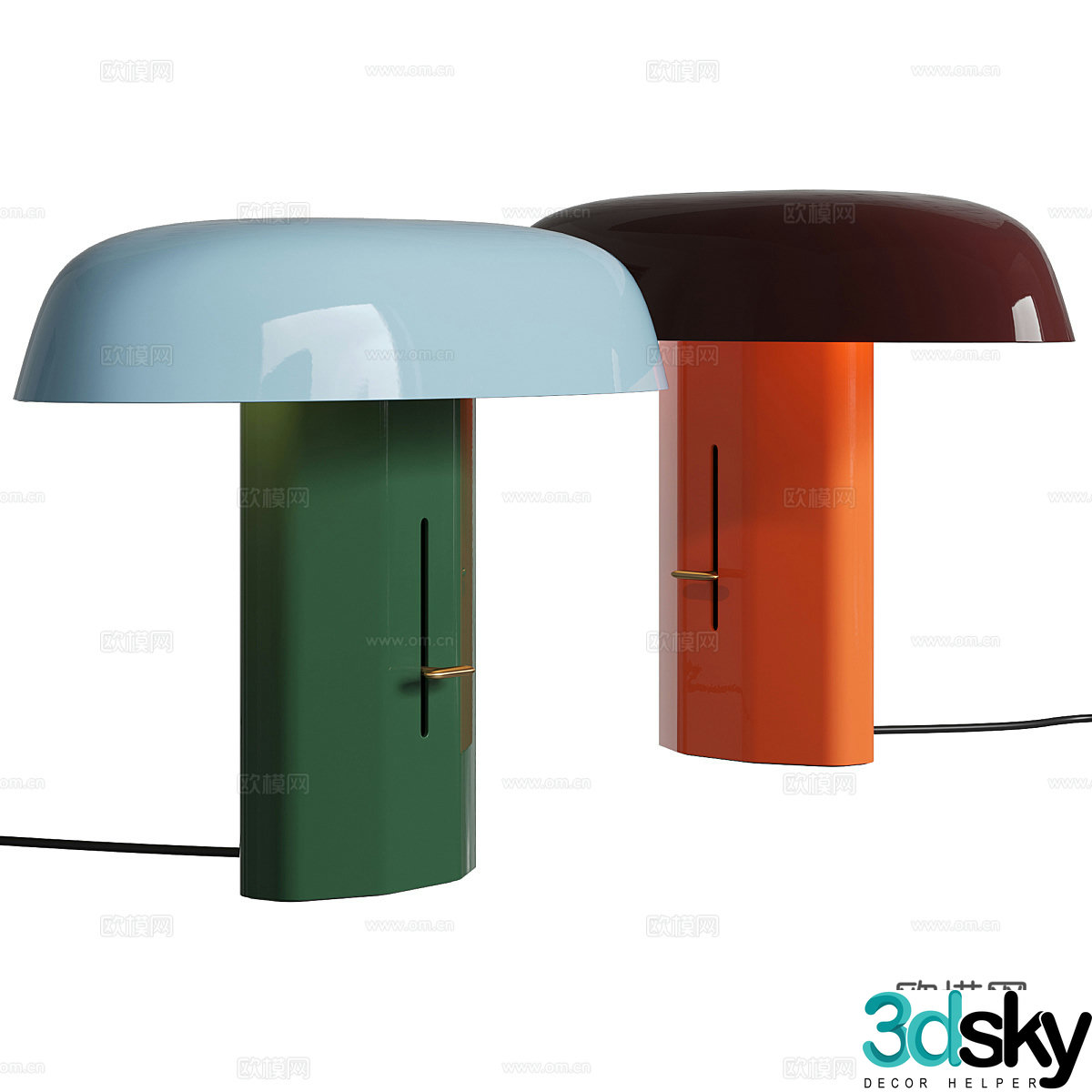 Floor lamp 3d model