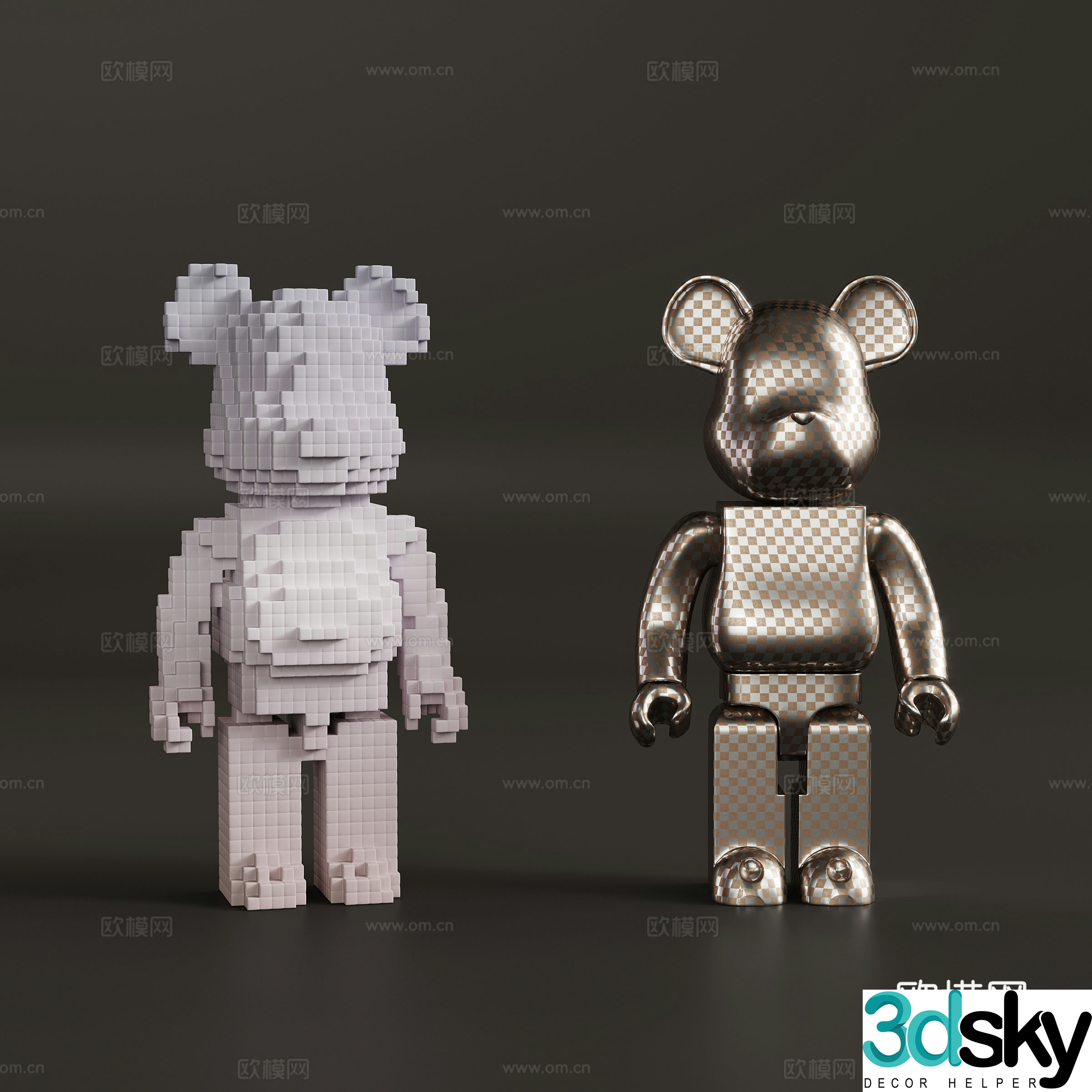 Toys Modern PokÃ©mon Figure Toys 3D Model