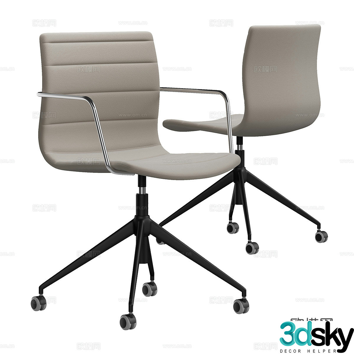 Modern office chair 3d model