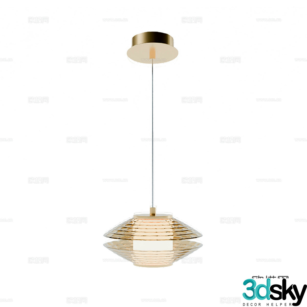 Modern simple chandeliers chandeliers simple chandeliers dining chandeliers living room chandeliers lamps 3D model