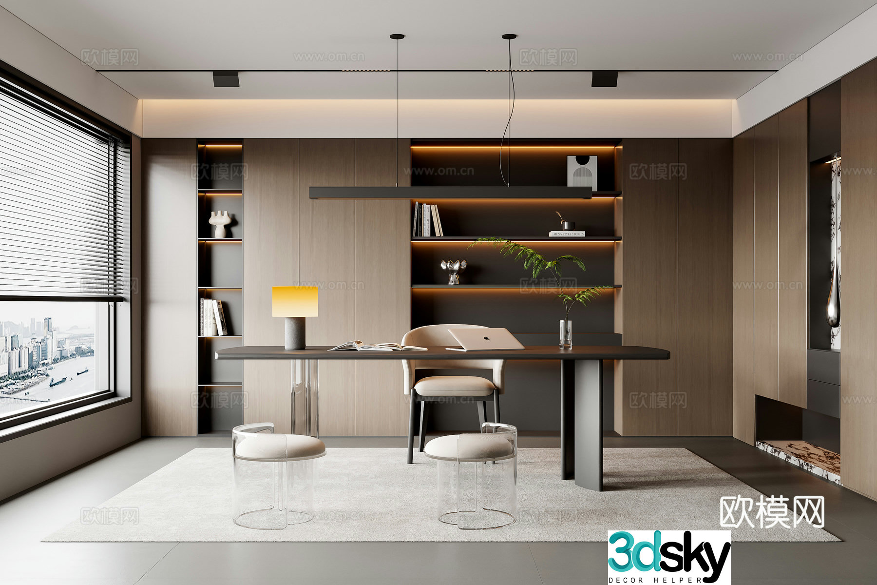 Italian study 3D model