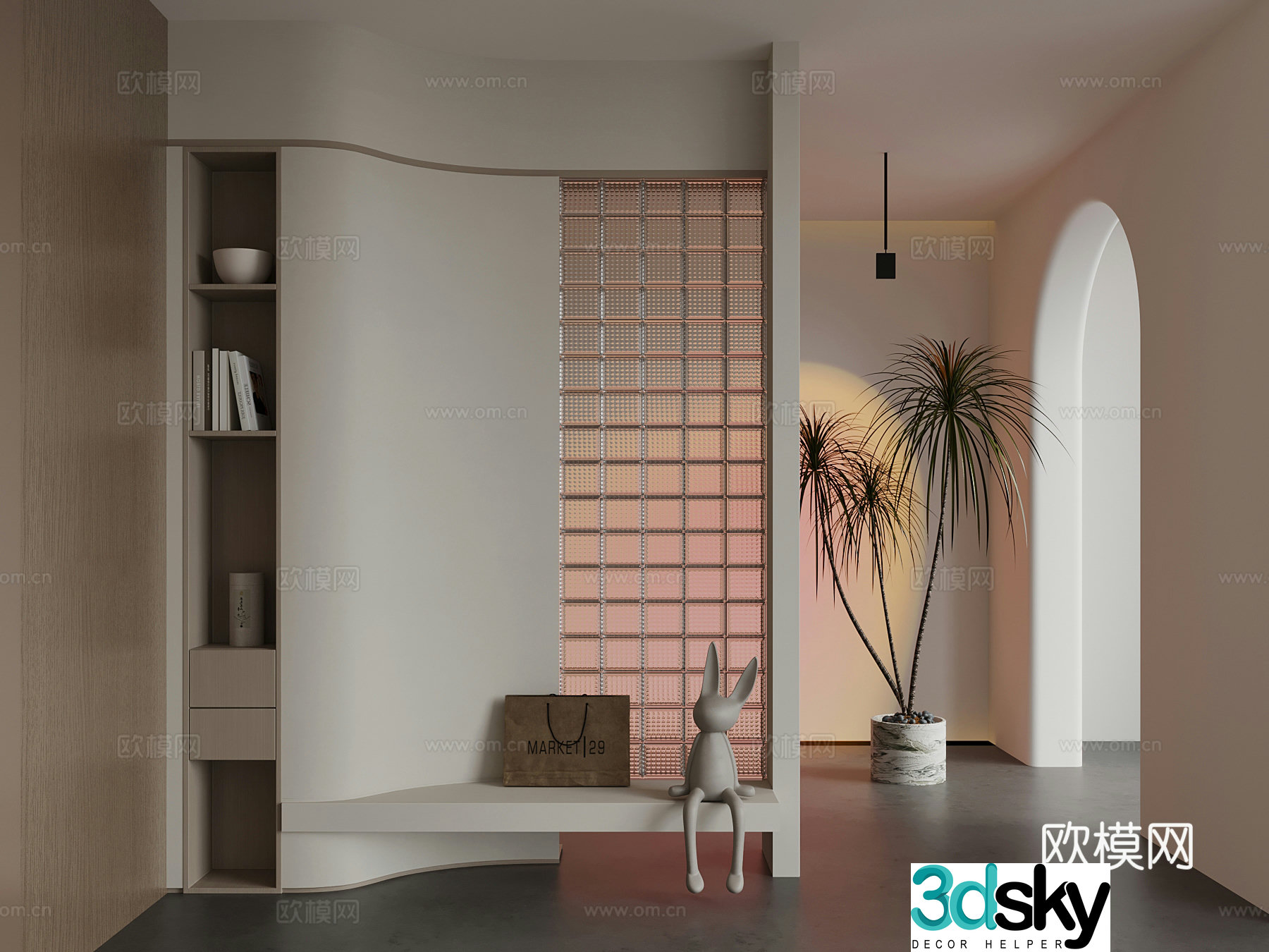 Porch Modern Porch 3D Model