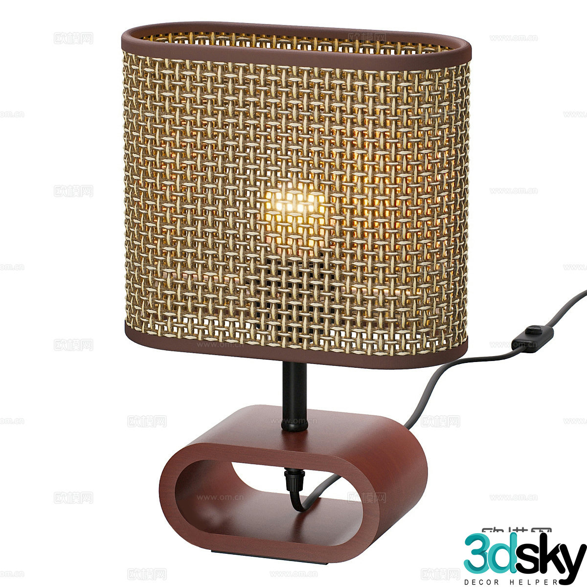 Nordic simple desk lamp desk lamp simple desk lamp study desk lamp lamp lamp 3d model