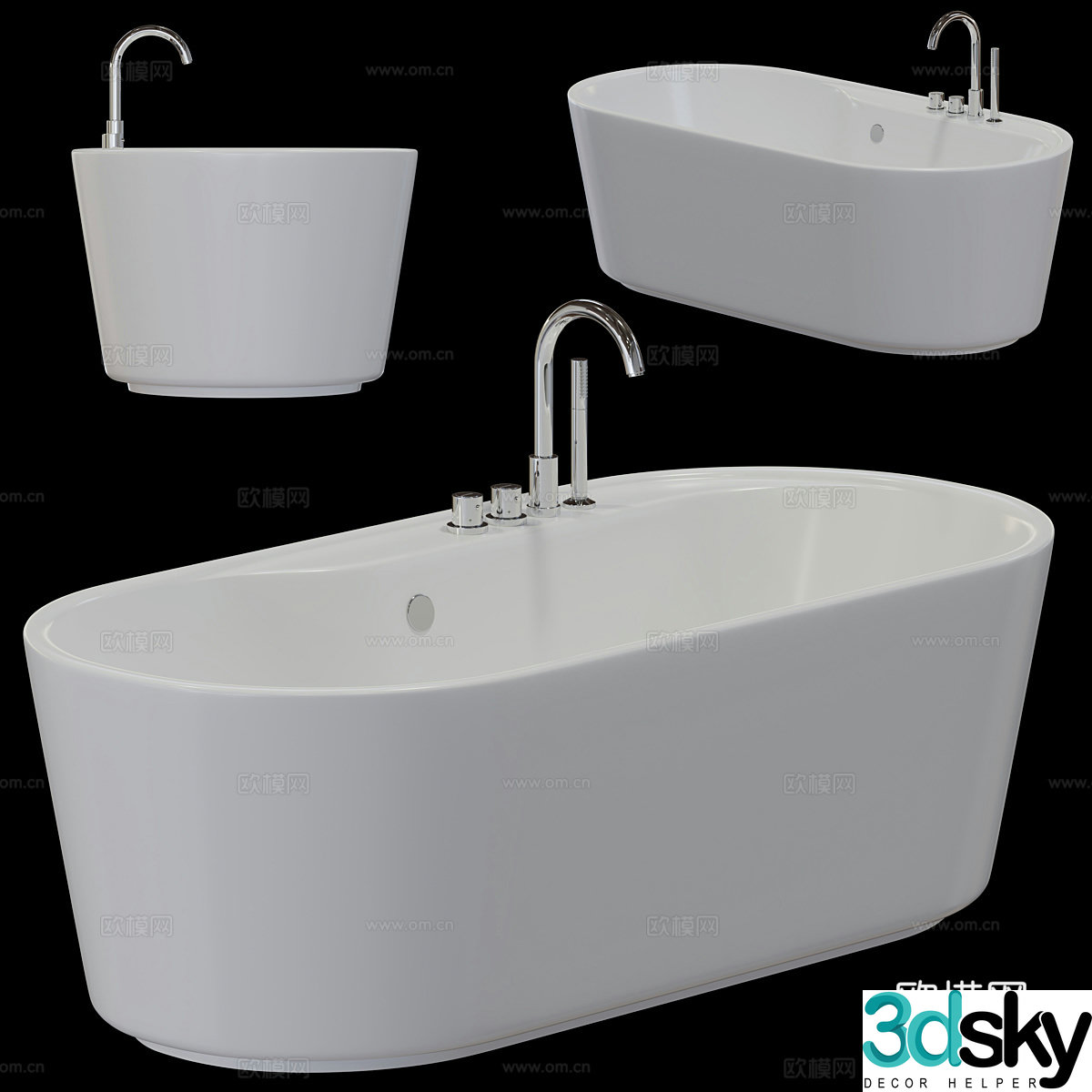 Bathtub 3d model