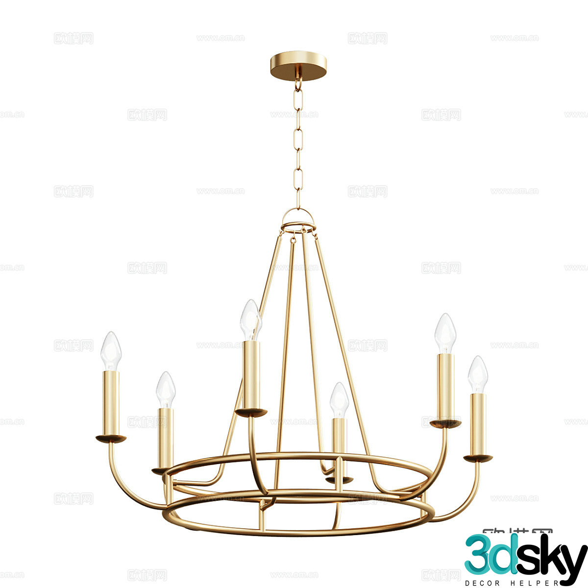 Chandelier 3d model