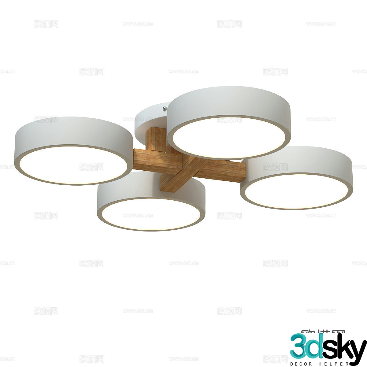 Nordic simple ceiling light Ceiling light Simple ceiling light Living room ceiling light Bedroom ceiling light 3D model
