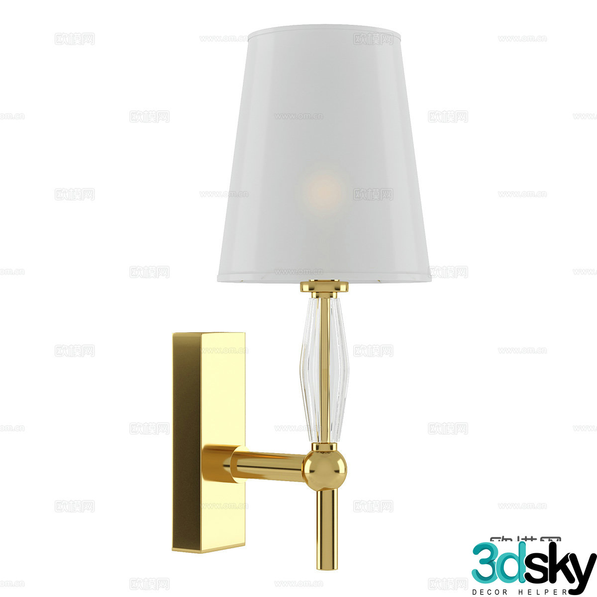 Modern simple wall lamp wall lamp simple wall lamp living room wall lamp dining room wall lamp 3d model