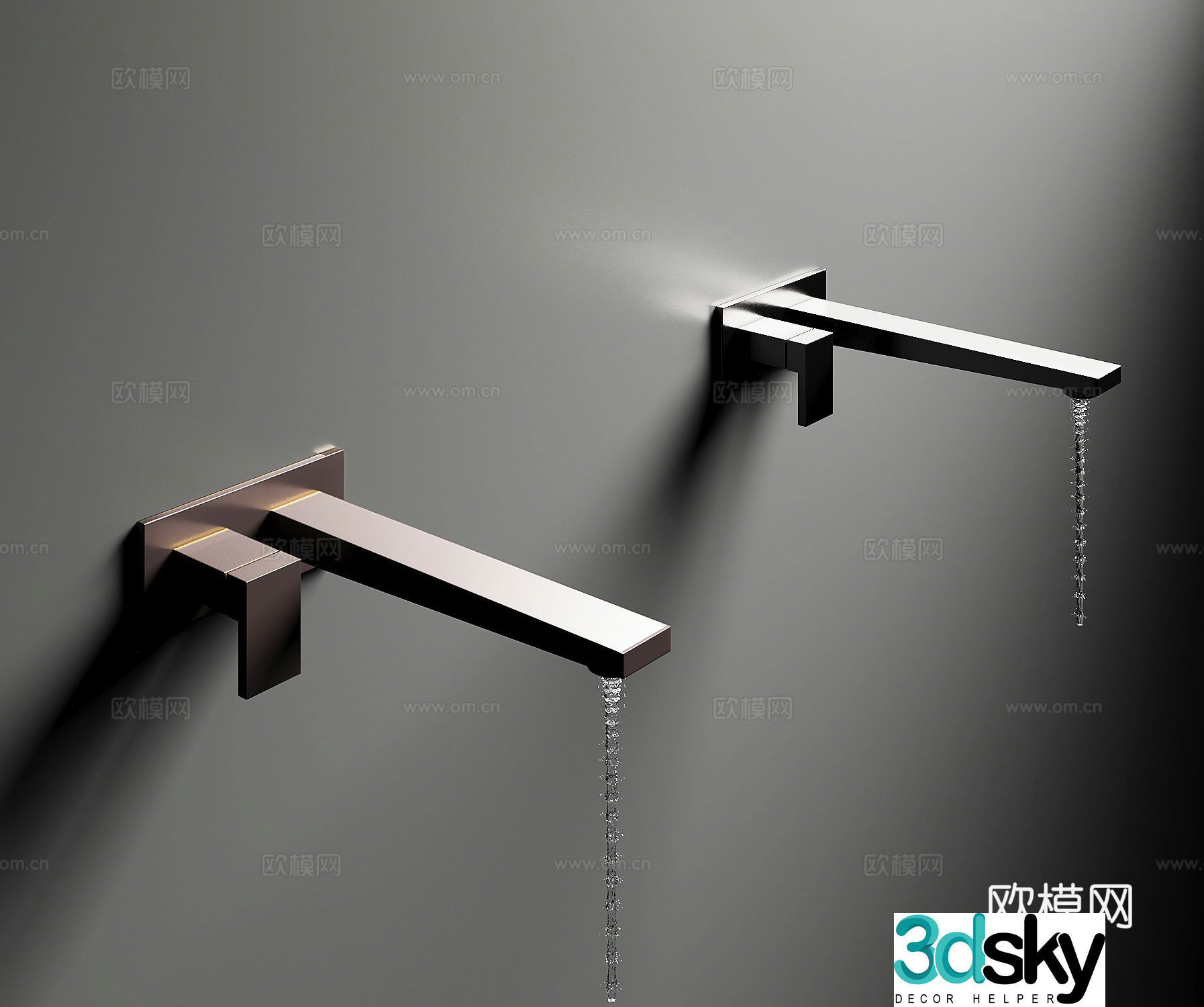 Faucet Modern faucet 3D model