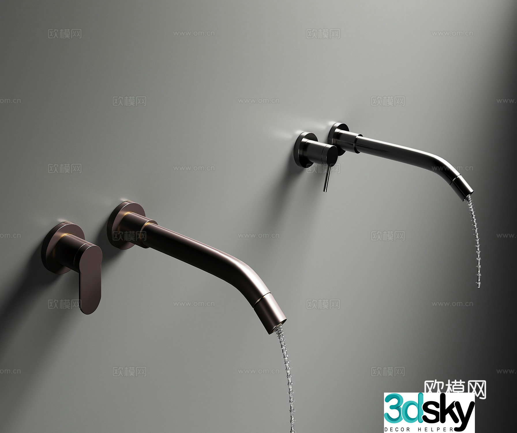 Faucet Modern faucet 3D model