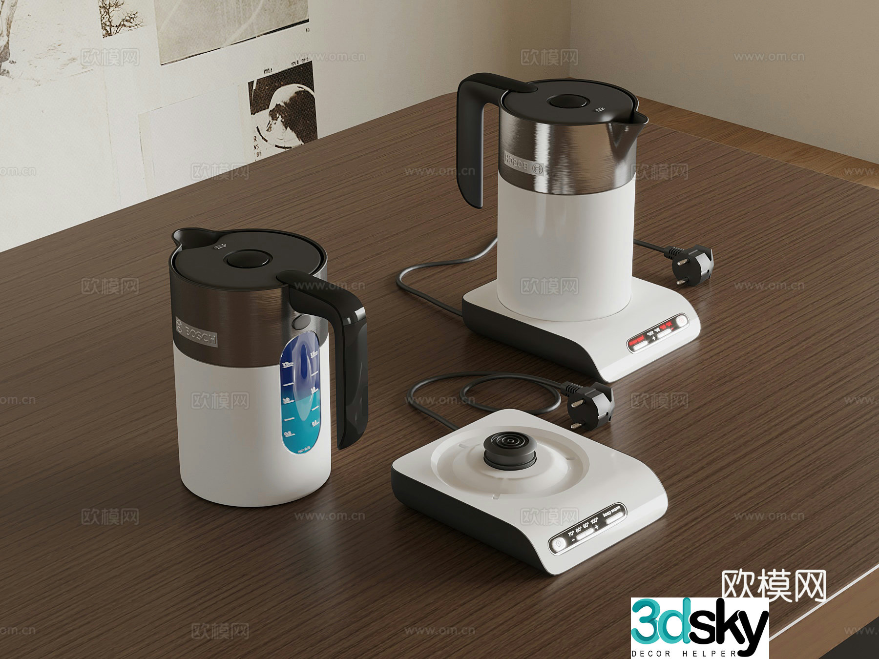 Other electrical appliances Modern kettle Electric kettle Electric kettle Electric kettle 3D model