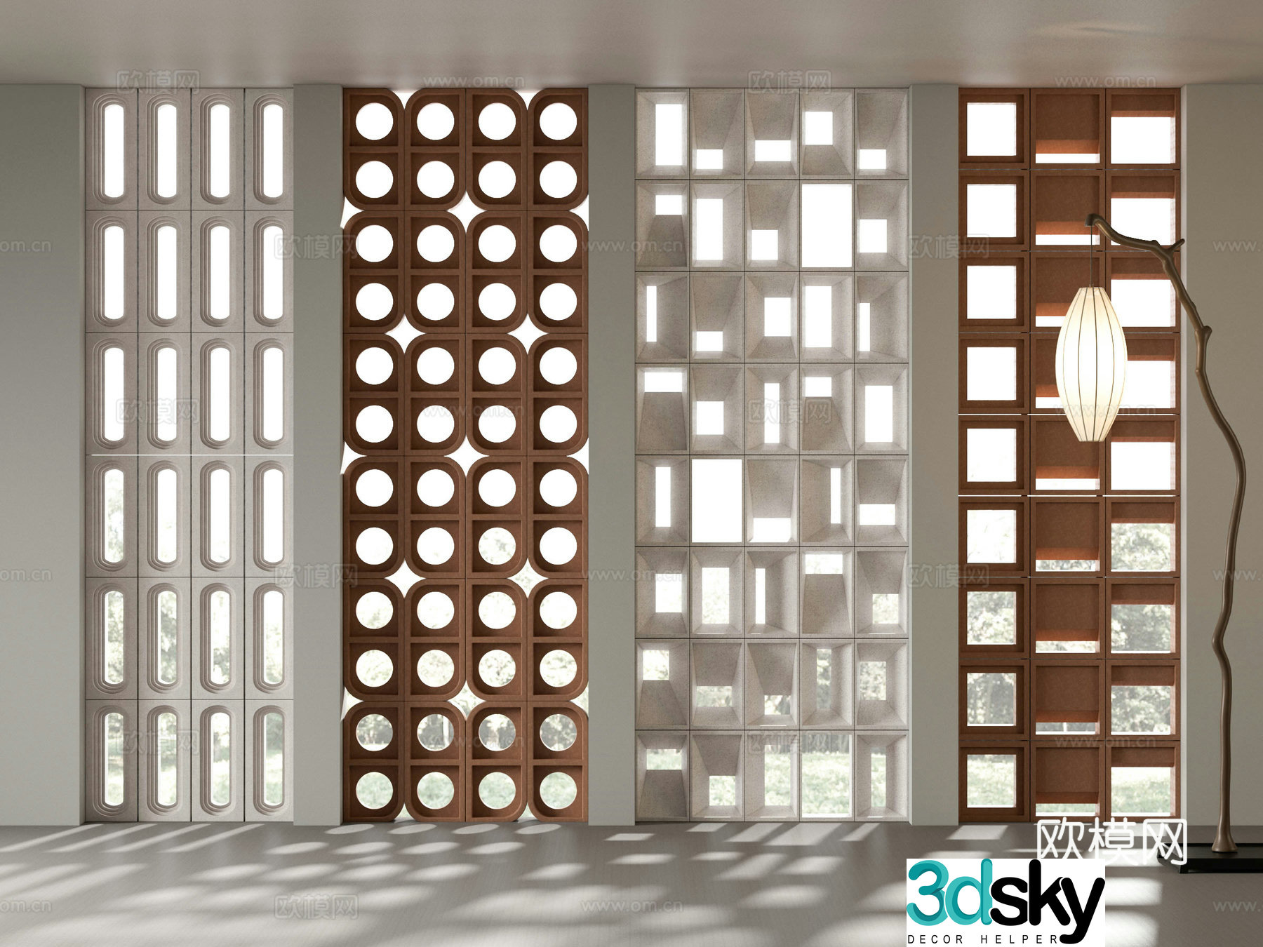 Cement brick 3d model