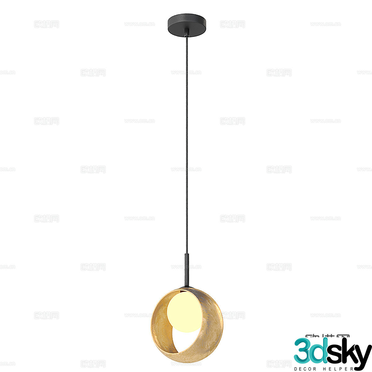 Modern simple chandelier chandelier simple chandelier dining chandelier living room chandelier 3d model