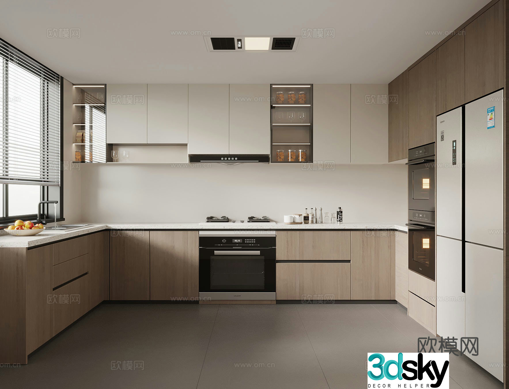 Kitchen Modern Kitchen 3d Model