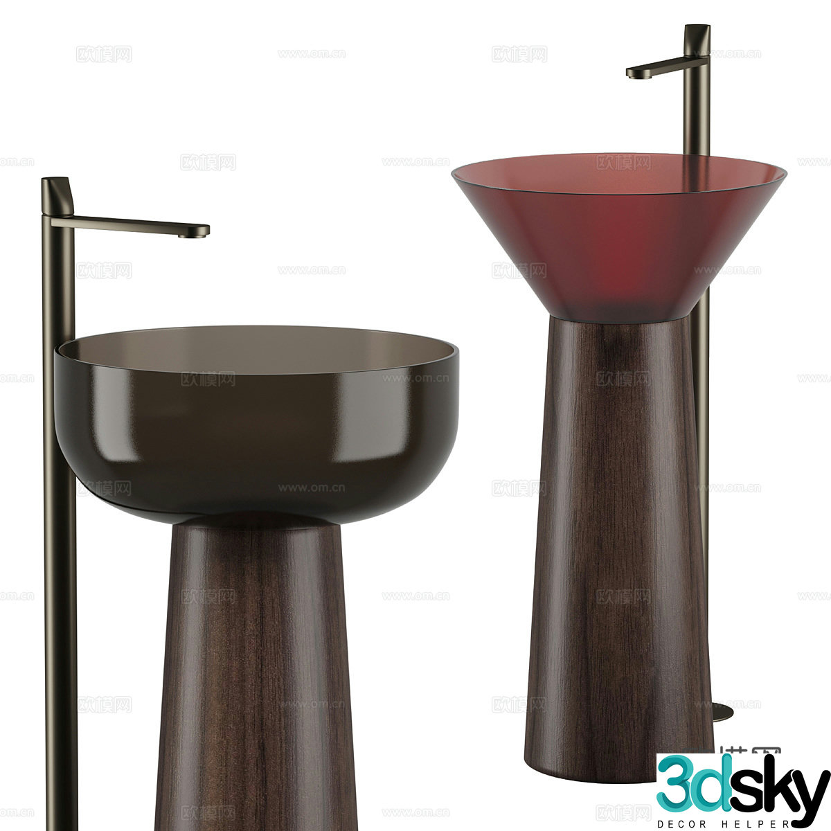 New Chinese basin Basin 3D model