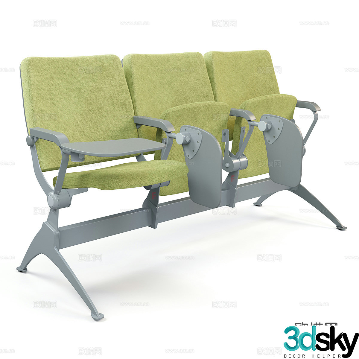 Modern minimalist chair chair public chair casual chair 3d model