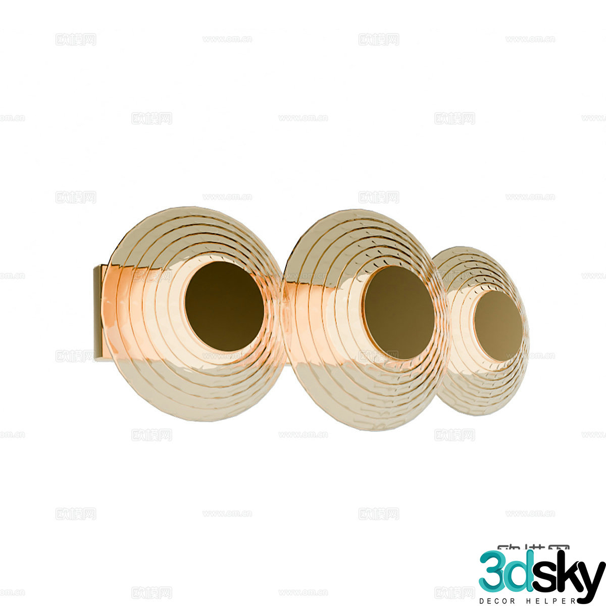 Modern simple wall lamp wall lamp simple wall lamp decorative wall lamp glass wall lamp 3d model