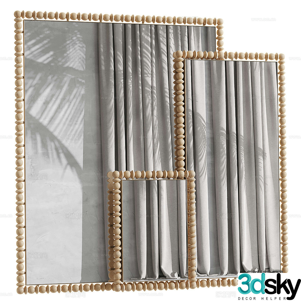 Hudson dressing mirror 3d model