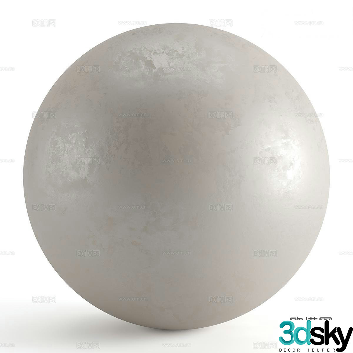 Foreign seamless art paint wall paint cement paint paint floor paint 3D model