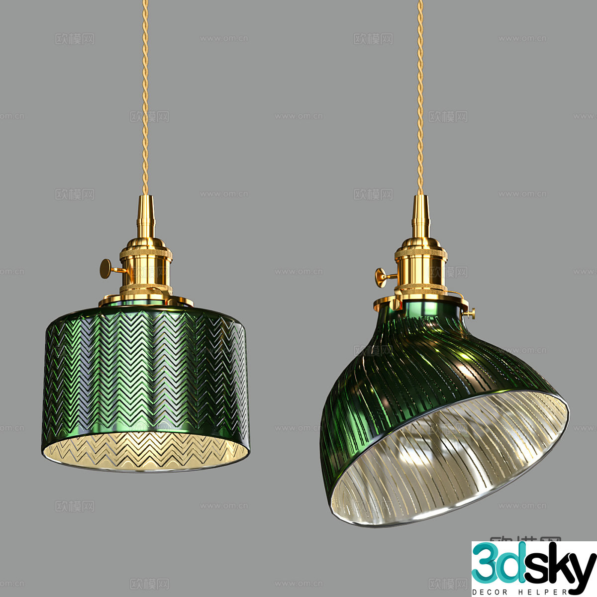 Modern simple light luxury chandeliers chandeliers simple chandeliers dining chandeliers living room chandeliers decorative chandeliers 3D model