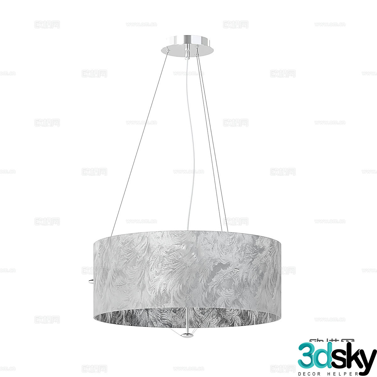 Modern simple chandelier chandelier simple chandelier dining chandelier living room chandelier 3d model