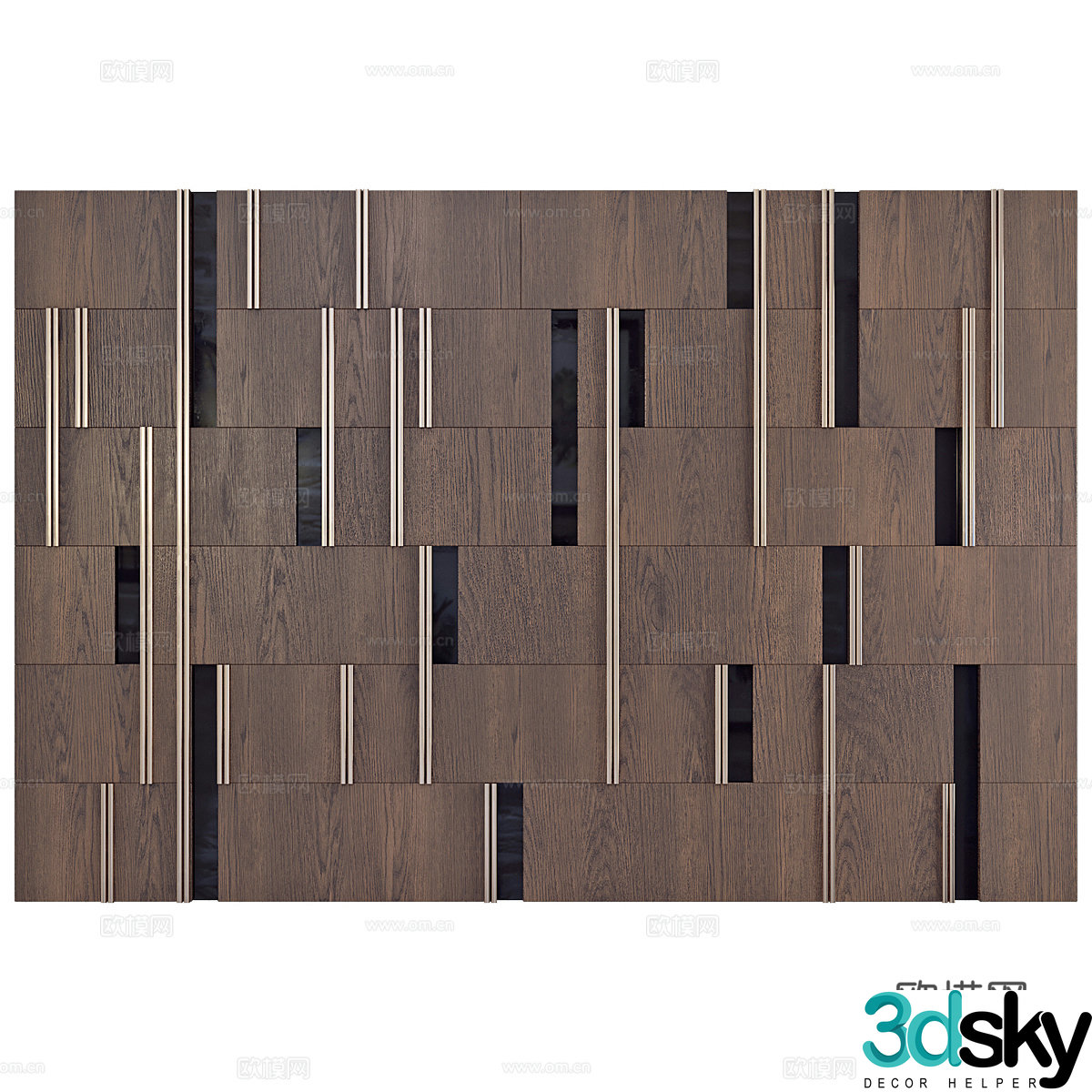 Background wall 3d model