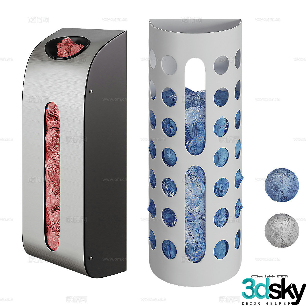 Shoe covers Shoe cover wall box 3D model