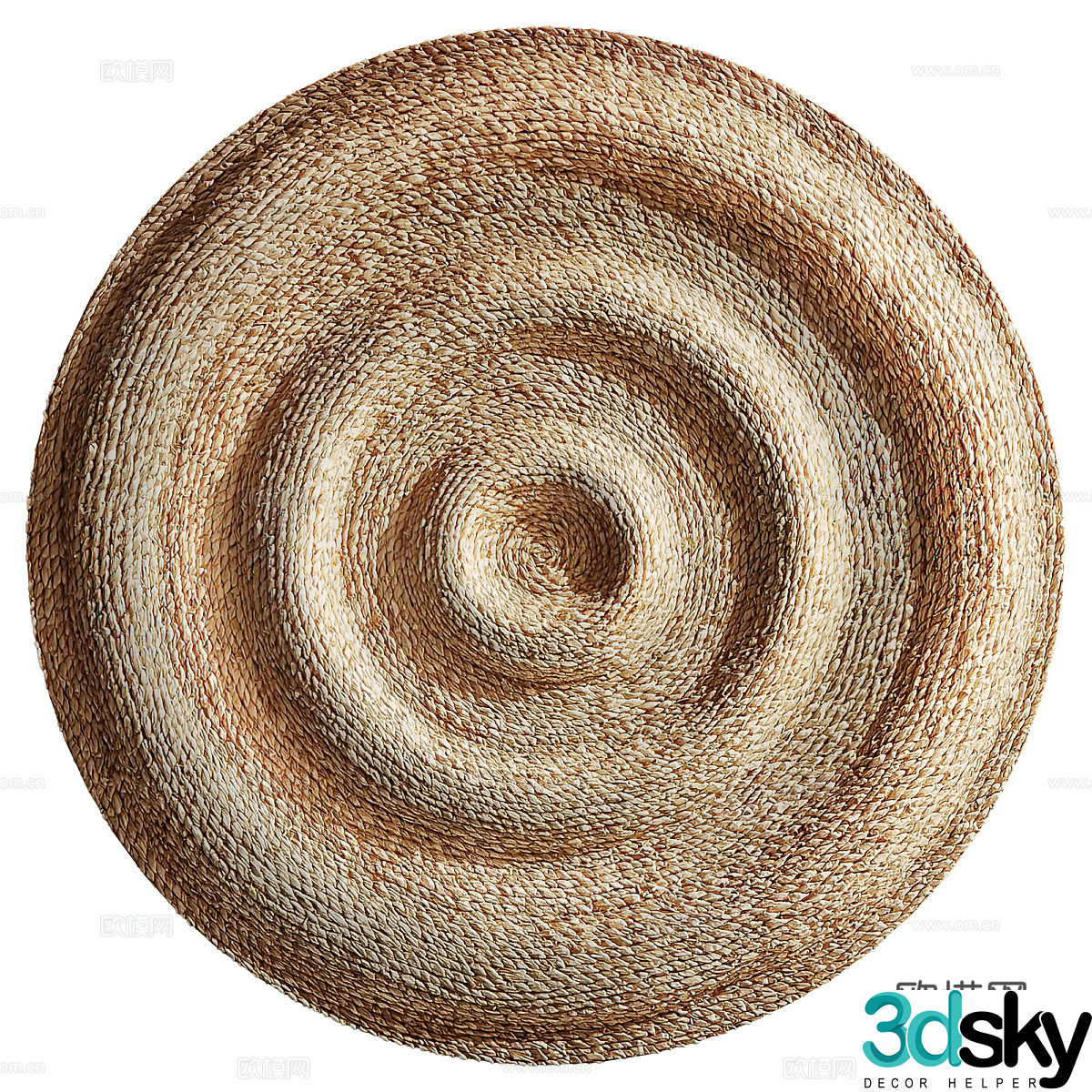New Chinese style cattail board pendant 3D model