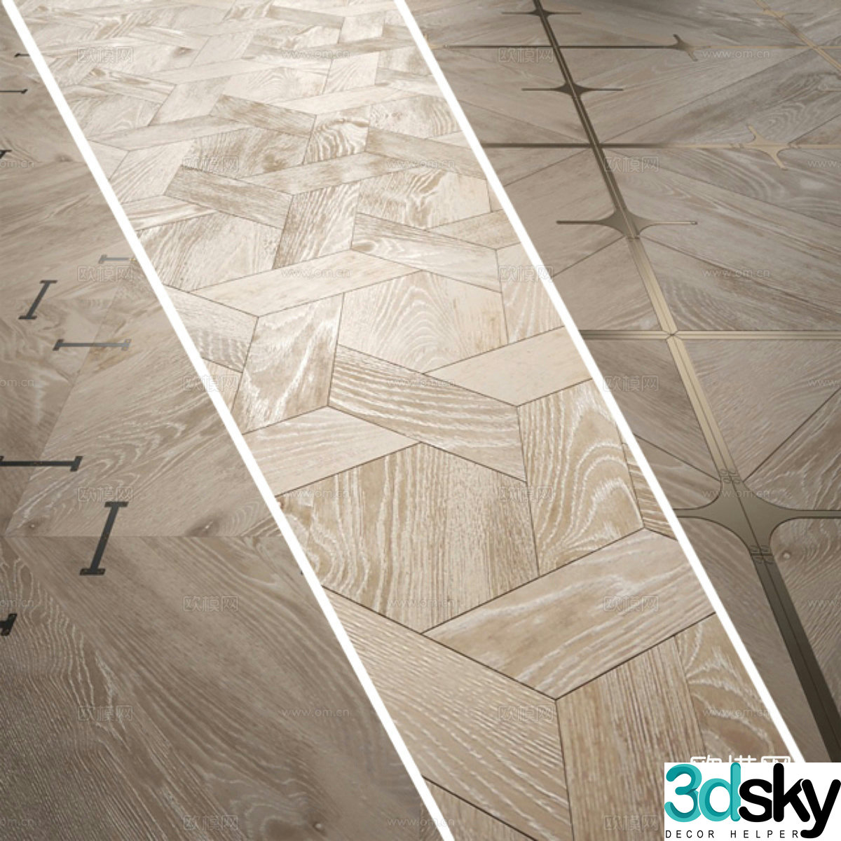 Tabarka Studio parquet 3d model