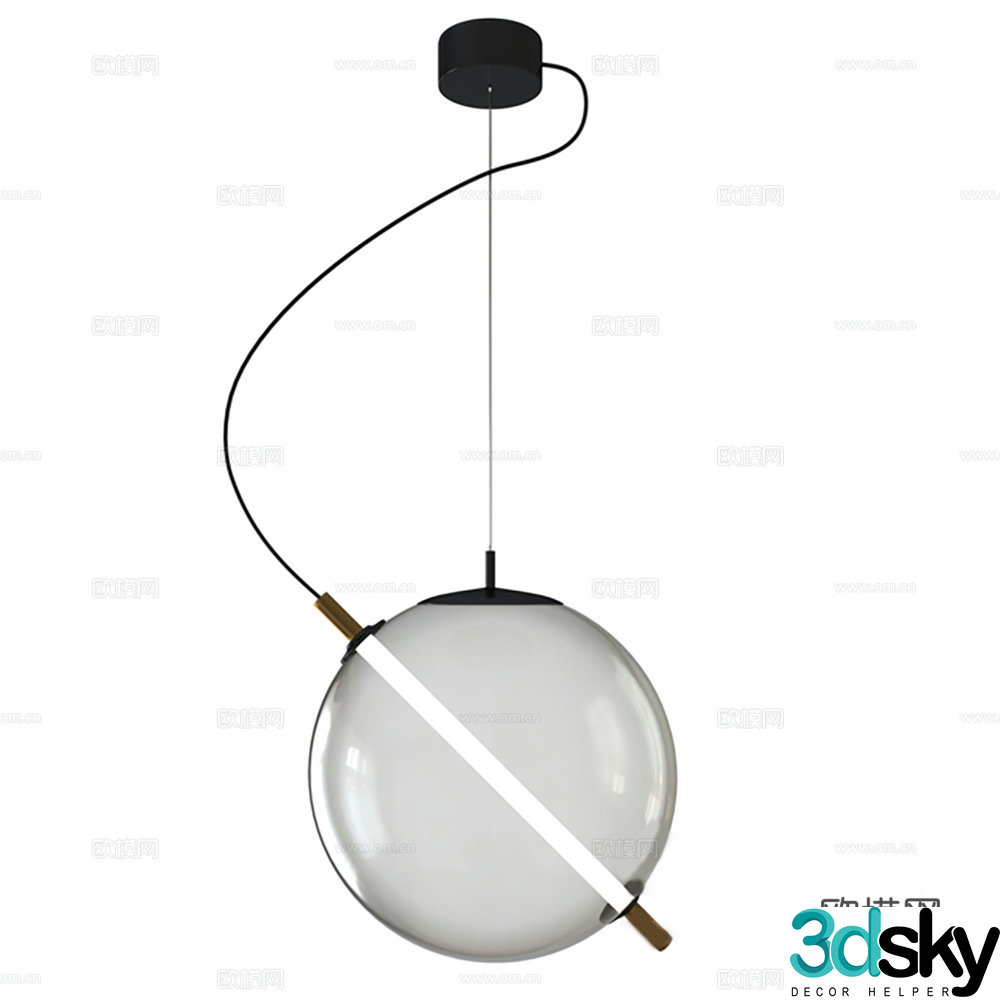 Chandelier Lamp Lighting Light Decorative Lamp 3D Model