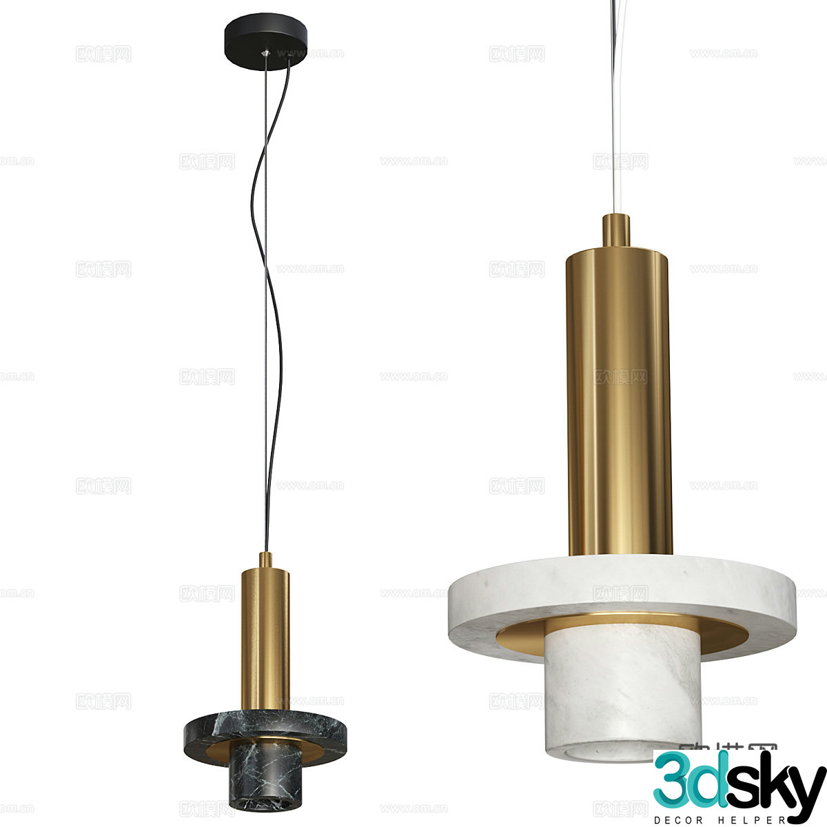 Modern simple chandeliers light luxury chandeliers restaurant chandeliers decorative chandeliers living room chandeliers 3D model