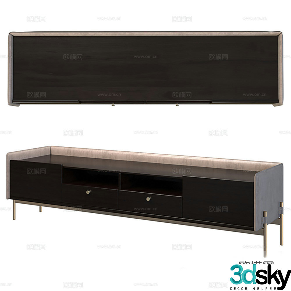 Cabinet TV cabinet low cabinet side cabinet entrance cabinet 3d model