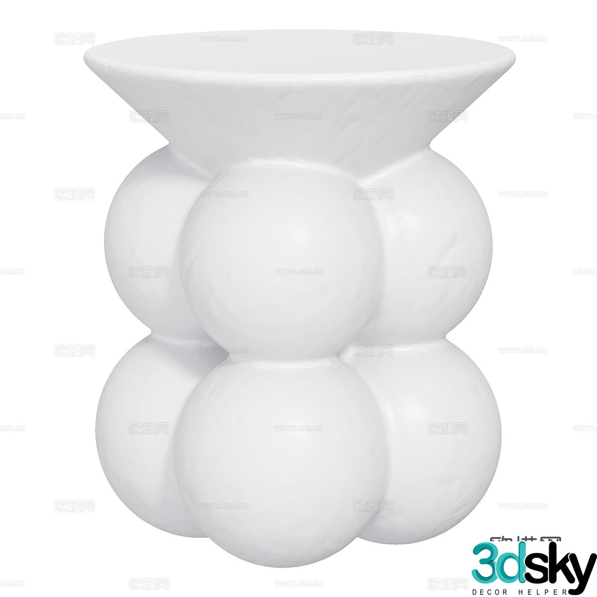 Modern simple coffee table coffee table simple coffee table living room coffee table white coffee table 3D model
