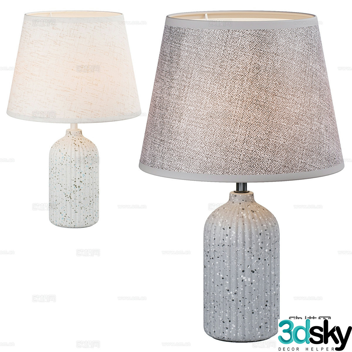 Modern simple desk lamp Table lamp Simple desk lamp Study desk lamp Living room desk lamp Lamp 3D model