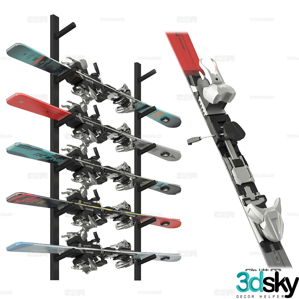 Snowboard 3d model