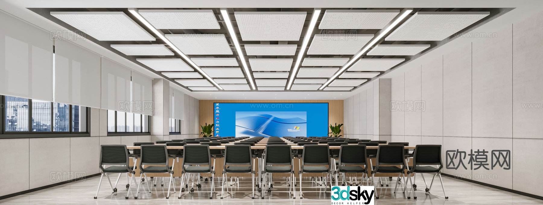 Conference room 3d model