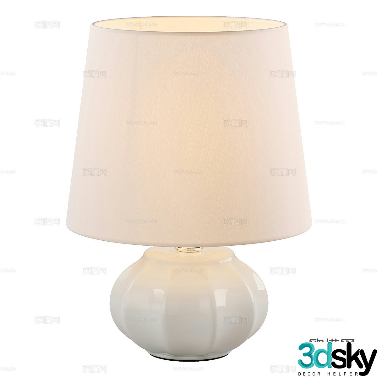 Table lamp 3d model