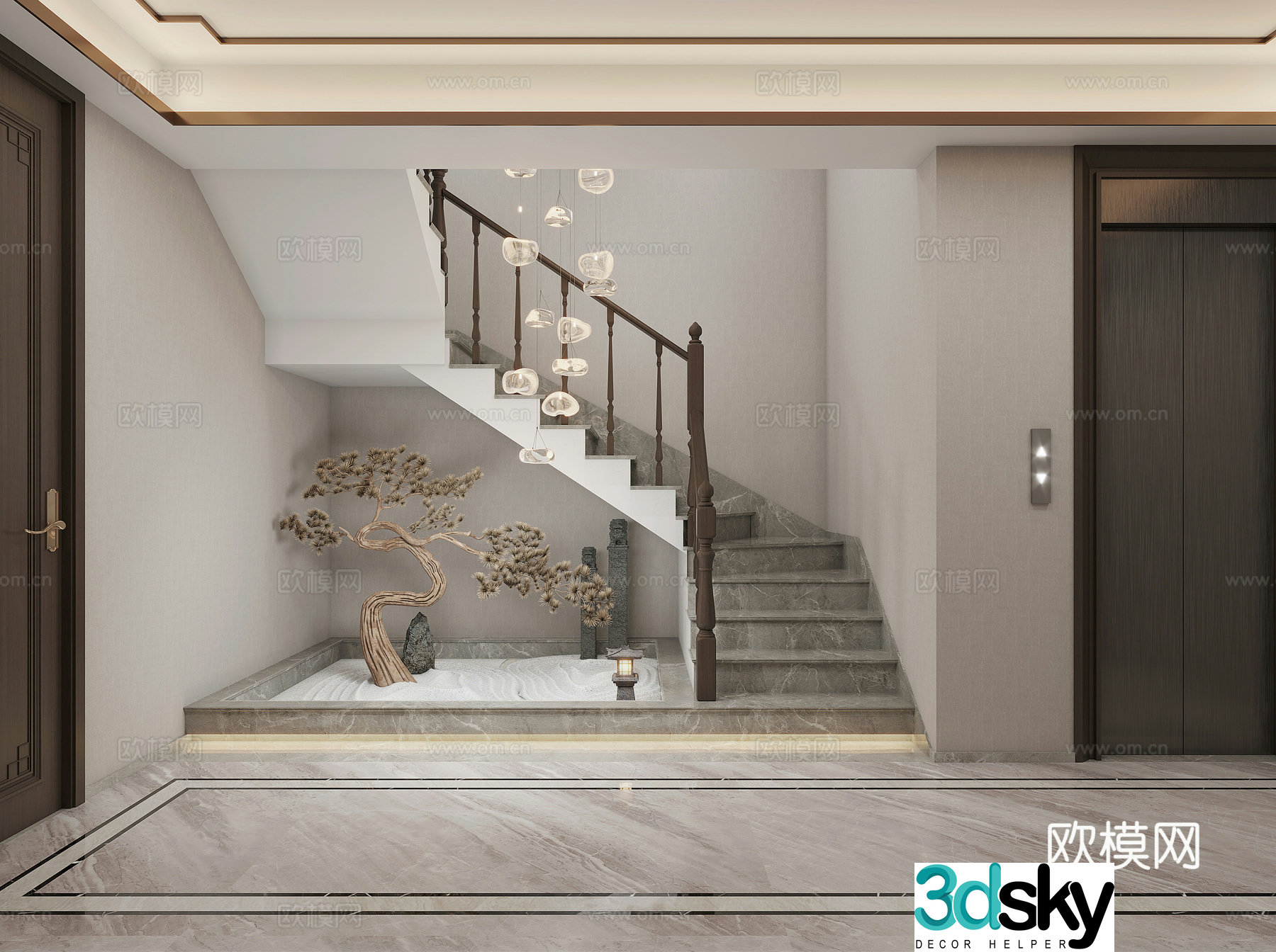 Stairwell 3d model
