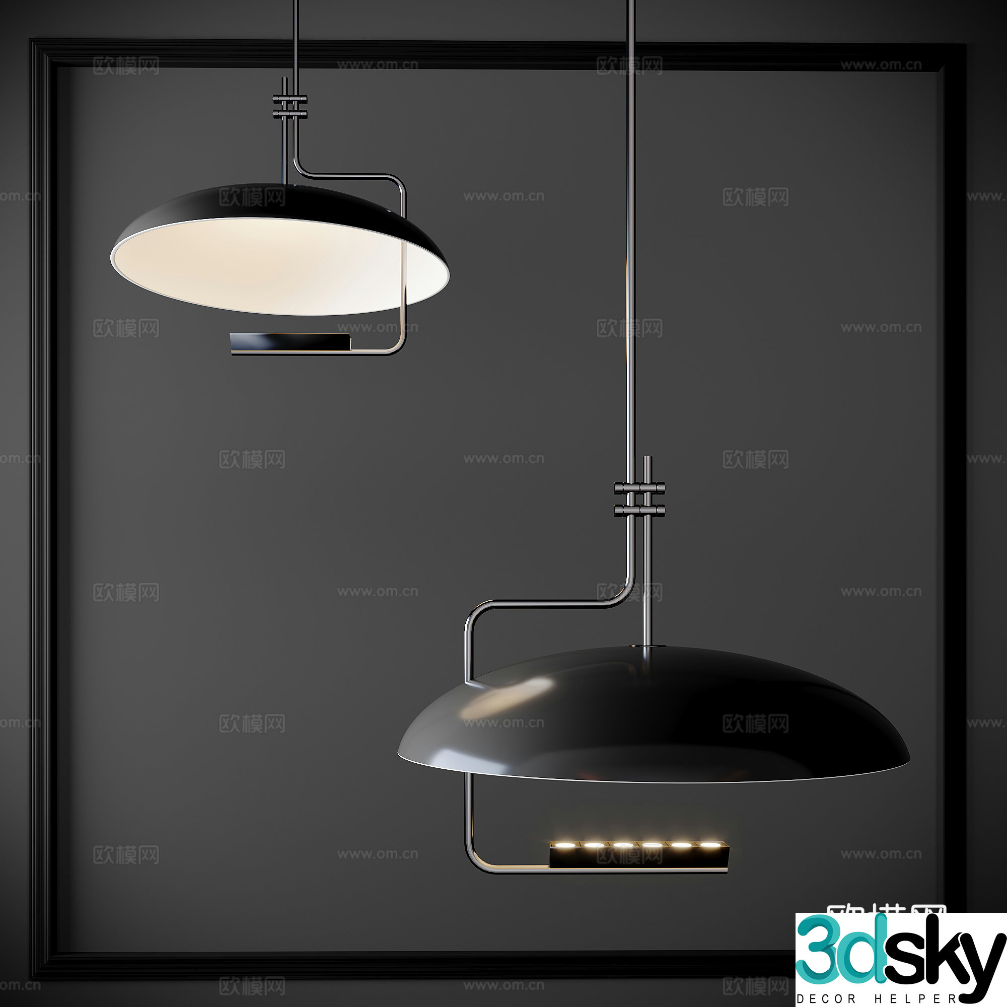 Chandelier Restaurant Chandelier Art Chandelier Modern Chandelier 3D Model